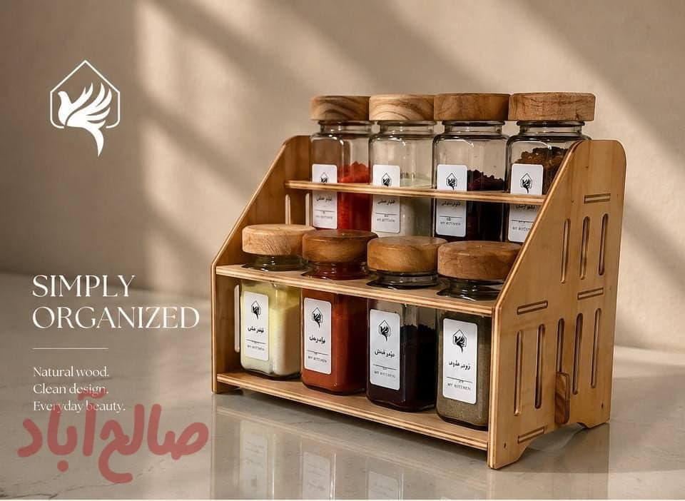 استند مکارتی ایستاده ۸ عددی درب رابر 