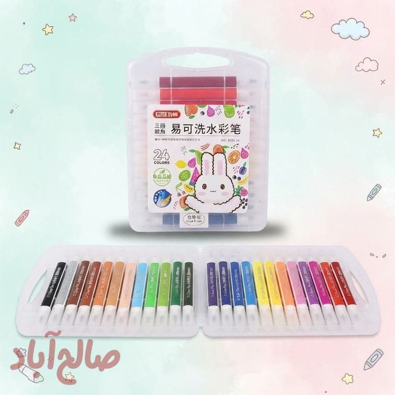 ماژیک ۲۴ رنگ طرح خرگوش