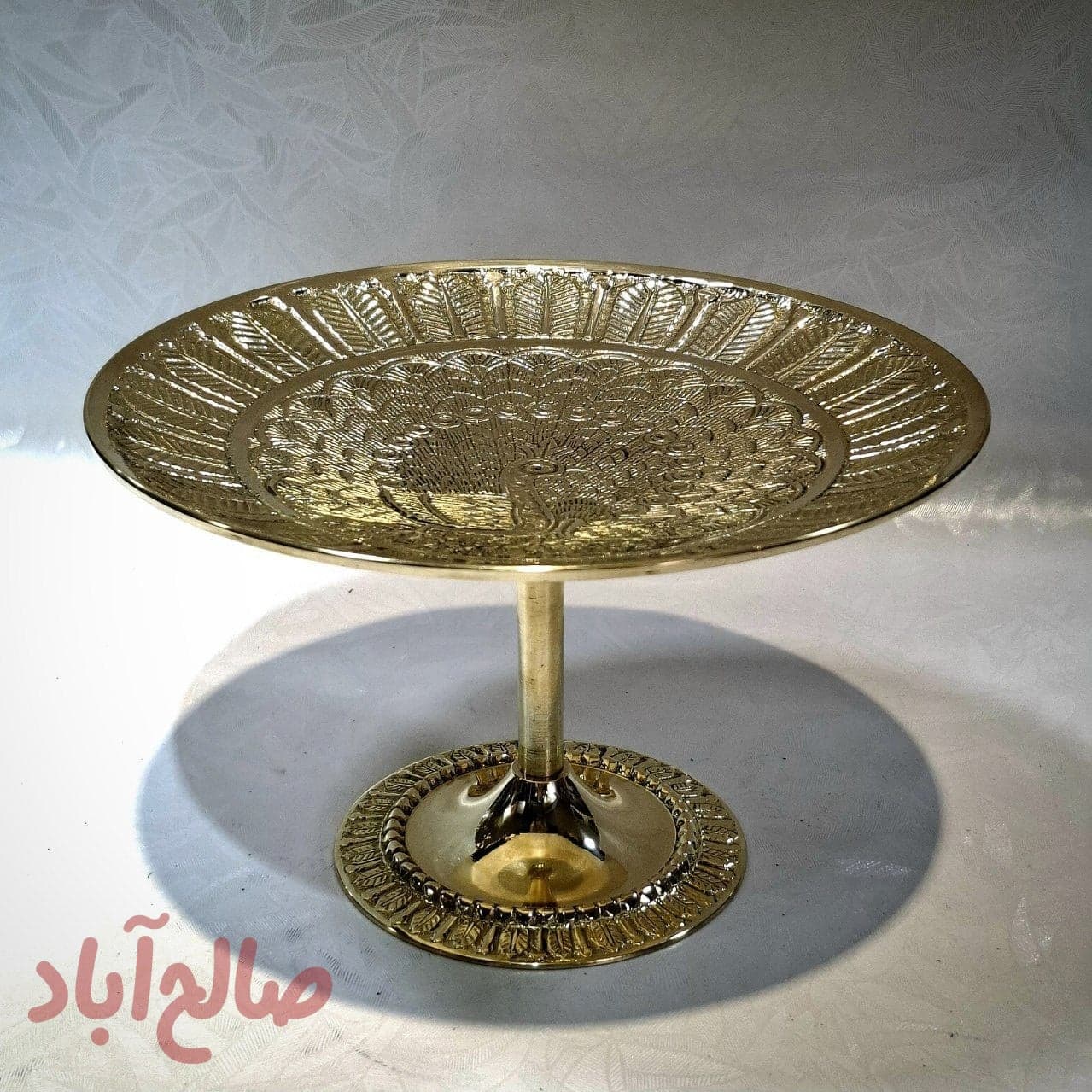 🔶 شیرینی خوری پرطاووس پایه لوله ای