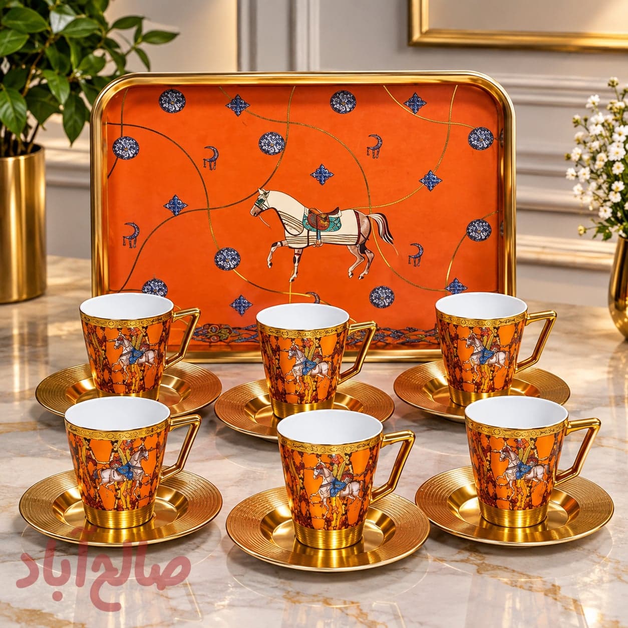 چای خوری هرمس ۶ نفره اصل