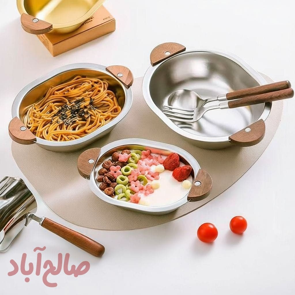 مزه خوری دسته چوبی در ۳ سایز 