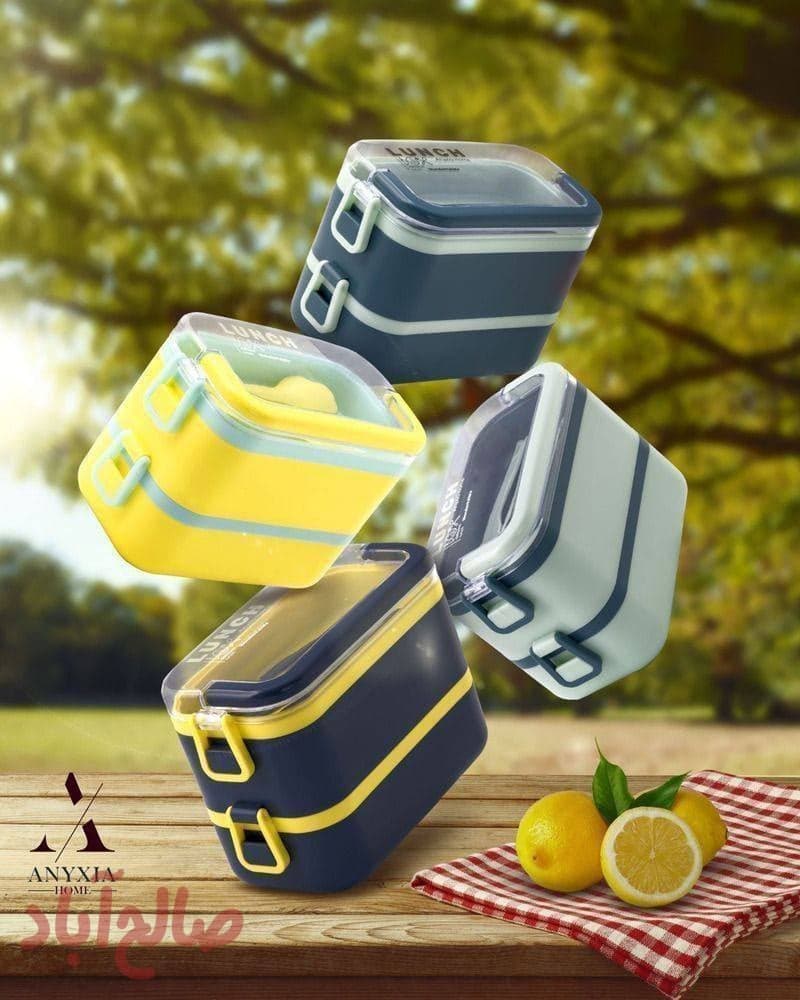 لانچ باکس ۲طبقه آلیس