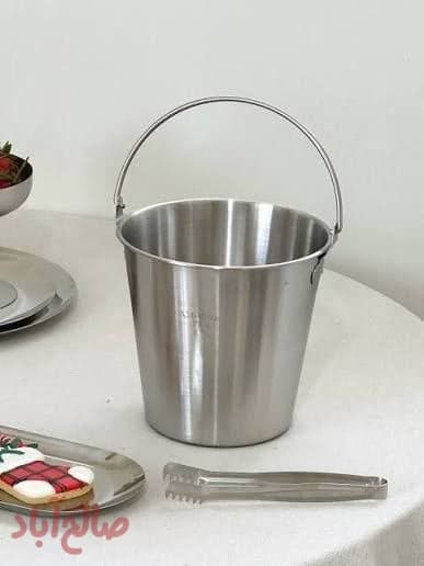 سطل یخ استیل مات
