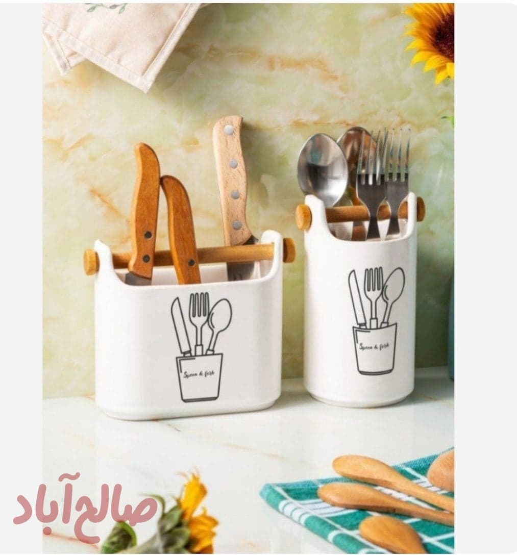جا قاشقی گرد و بیضی