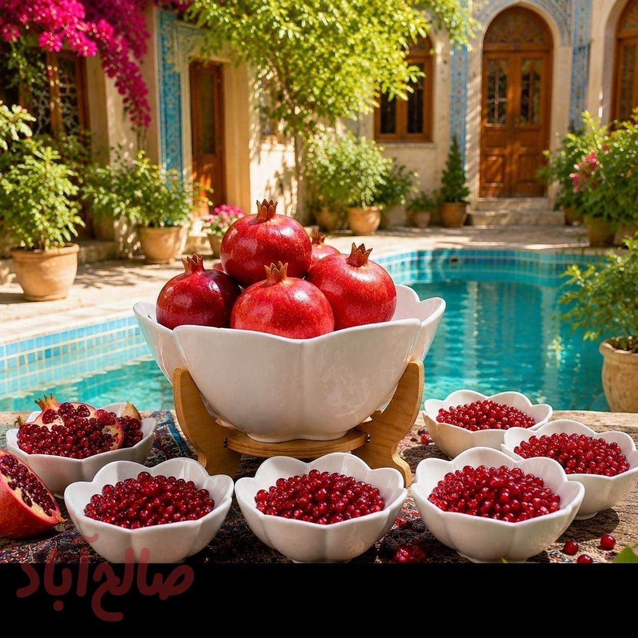 ست پذیرایی گلبرگ سرامیکی
