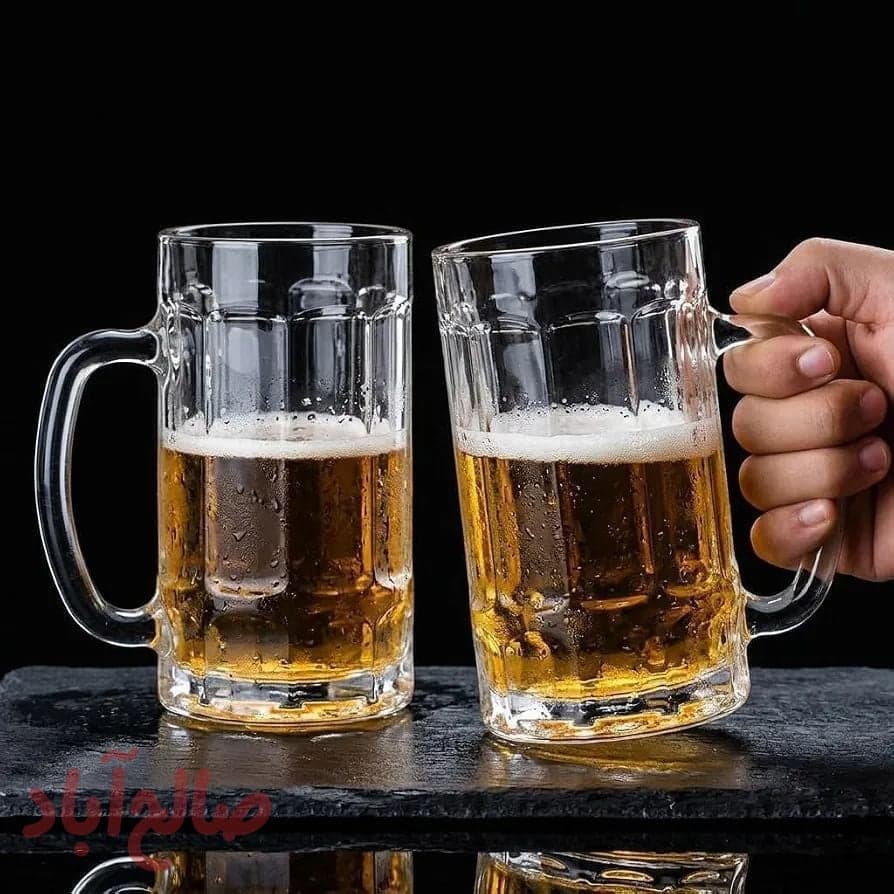 لیوان آبجو دو عددی دلی