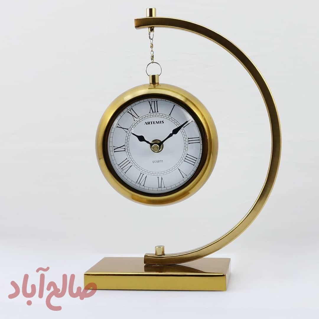 ساعت رومیزی مدل آرتمیس زنجیر دار 