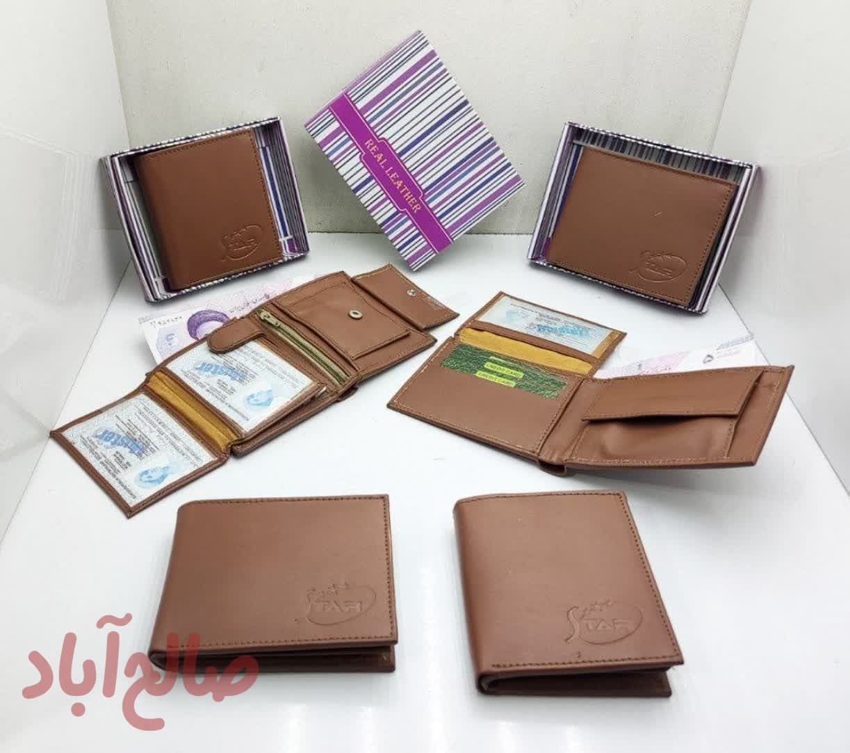 کد کالا 5030085 کیف مردانه جعبه دار خارجی (۲مدل) جاکارتی ، جا عکسی  و جا پولی دار 