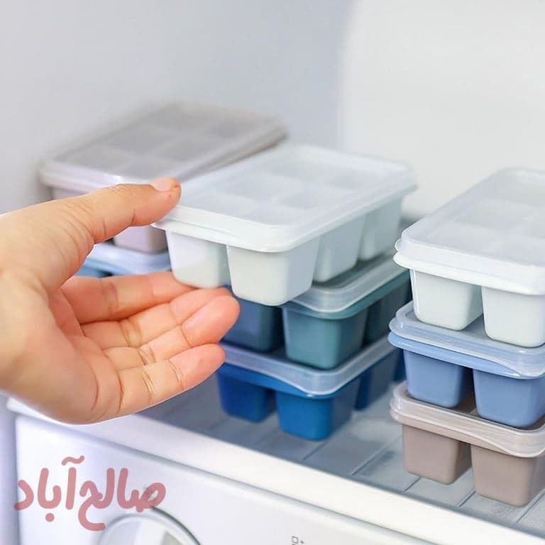 جا یخی 6 خانه 2 عددی دربدار