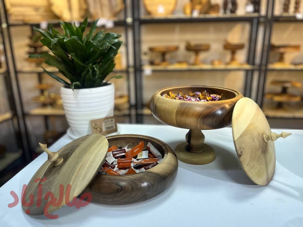 شکلات خوری ۲۵ سانتی پایه دار و بدون پایه