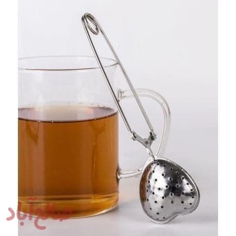 صافی دمنوش استیل قلبی