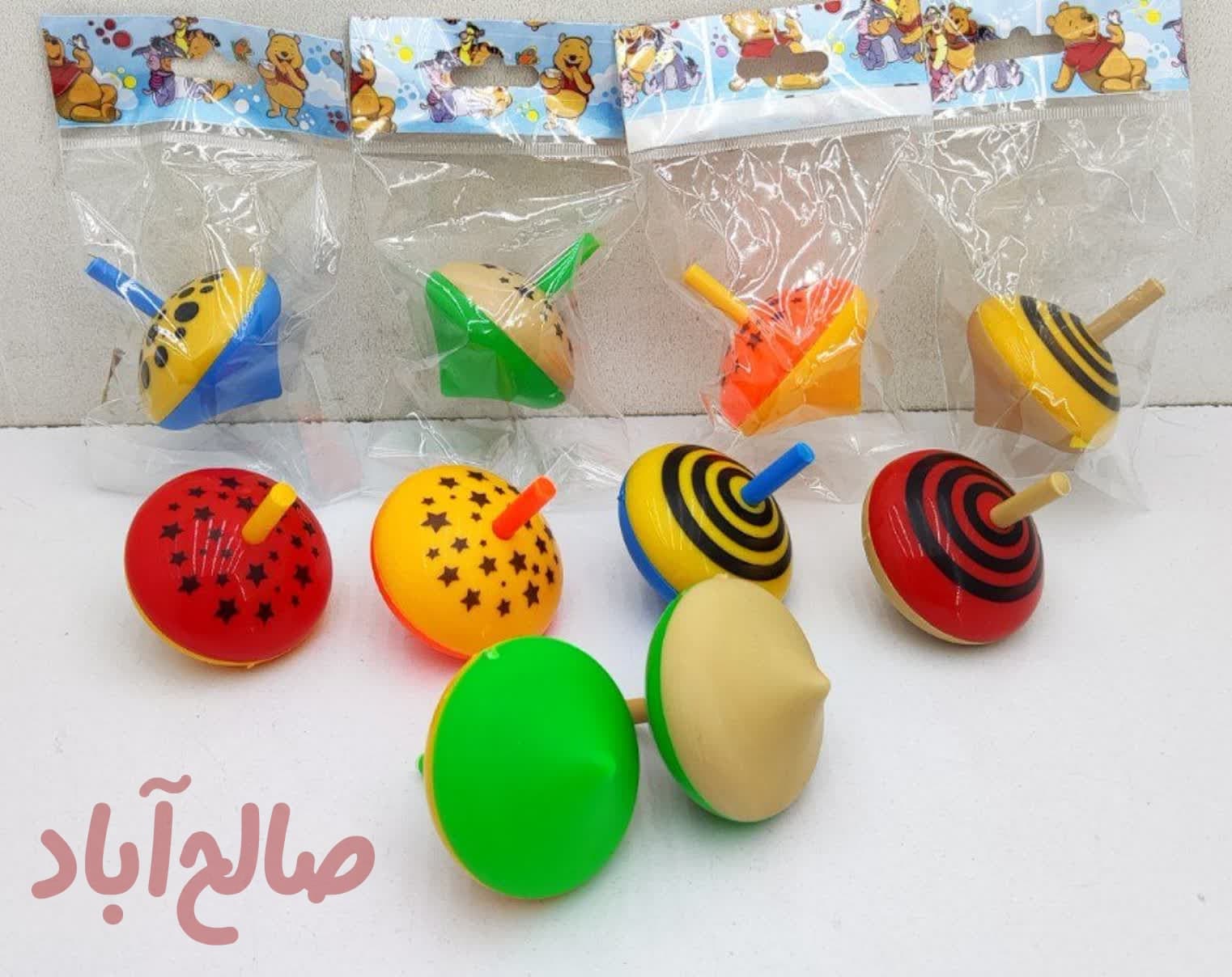 کد کالا 5420003 فرفره پلاستیکی تک سلفون چاپدار