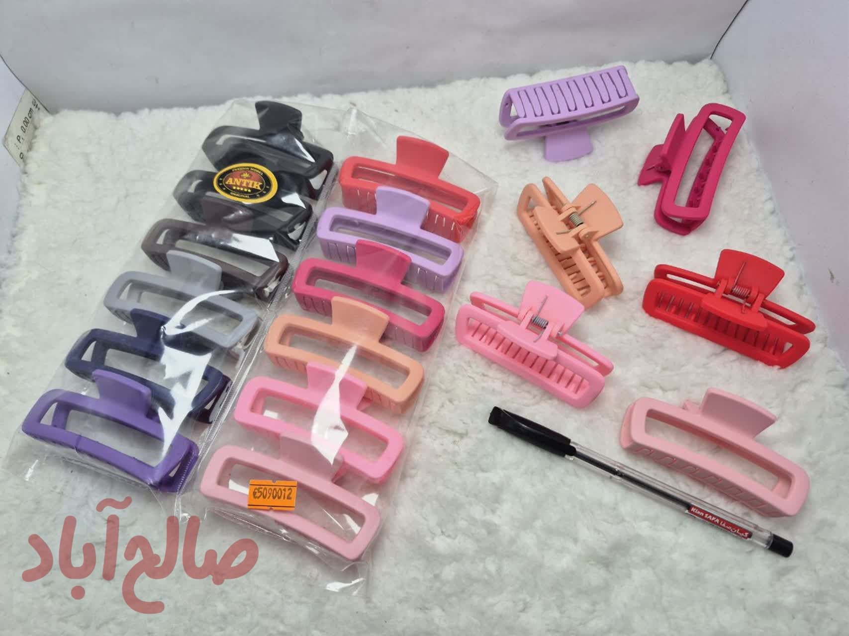 کد کالا 5290012 کلیپس شمعی ۴گوش توخالی آنتیک رنگی نشکن