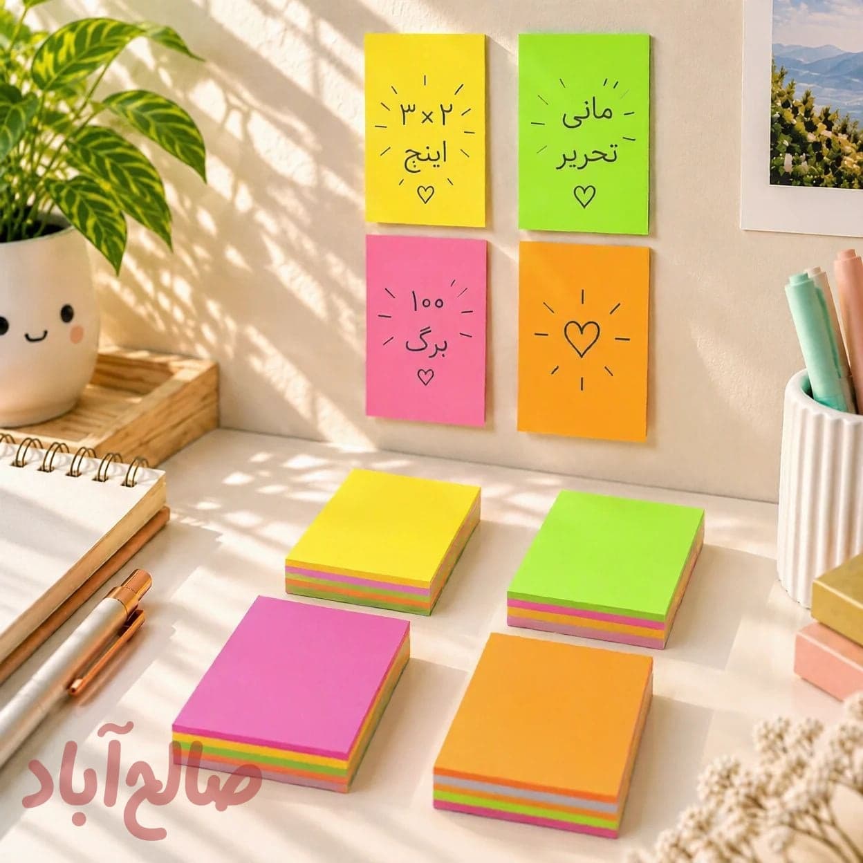 استیک نوت مربعی ۲×۳ اینچ