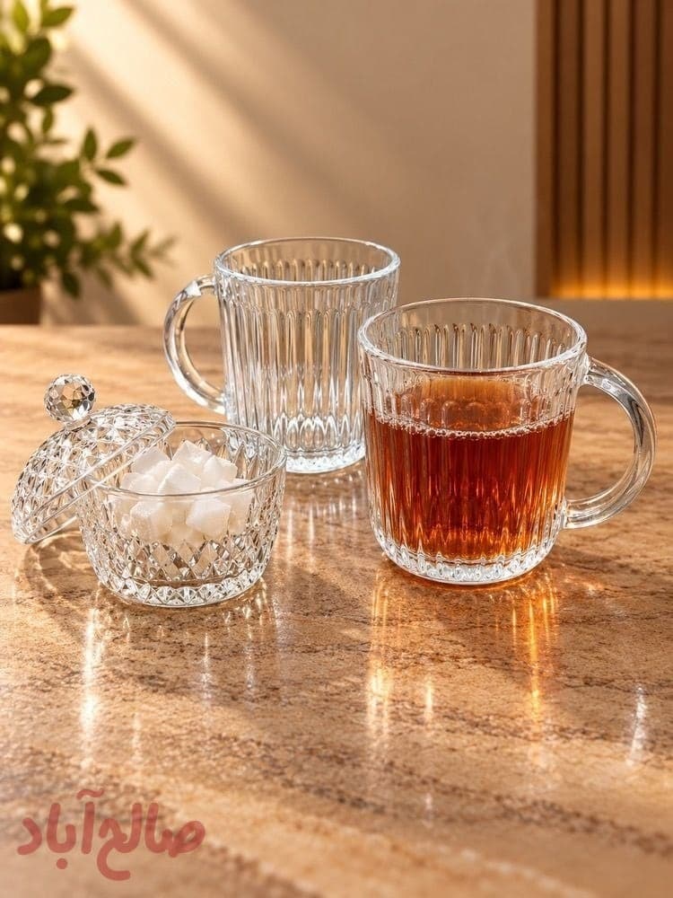 نیم لیوان یلدا دسته دار