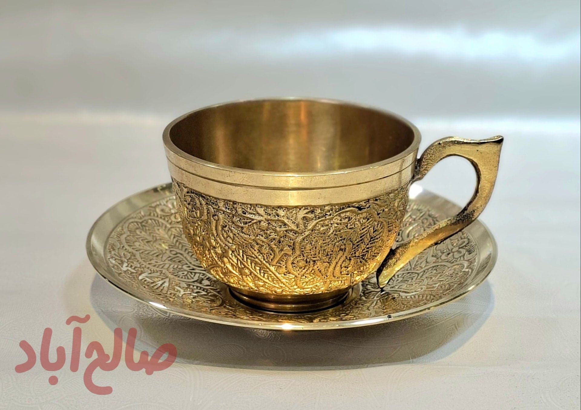 🔶فنجان نعلبکی طاووس