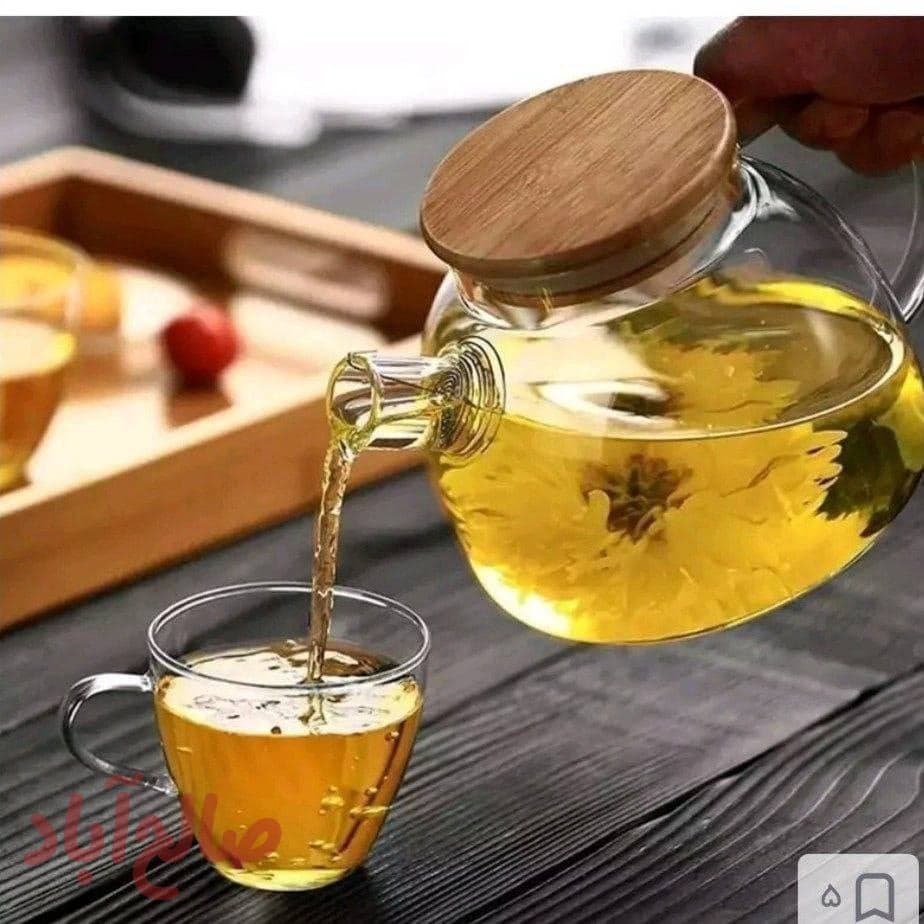 قوری پیرکس در بامبو دوسایز