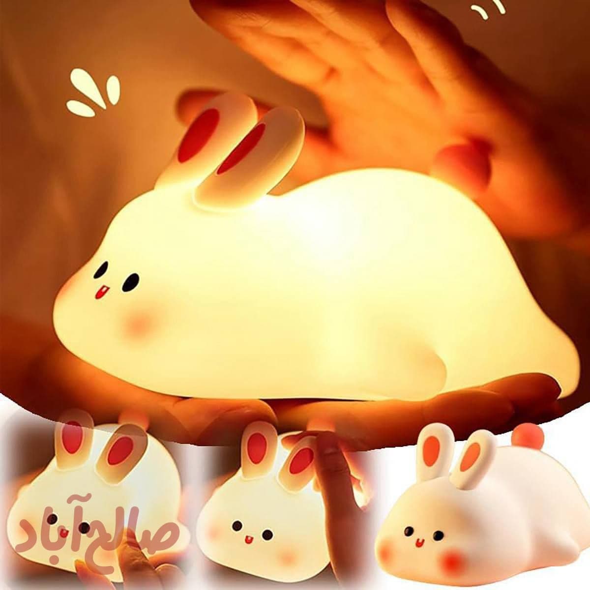 شب خواب سیلیکونی خرگوش خوابیده