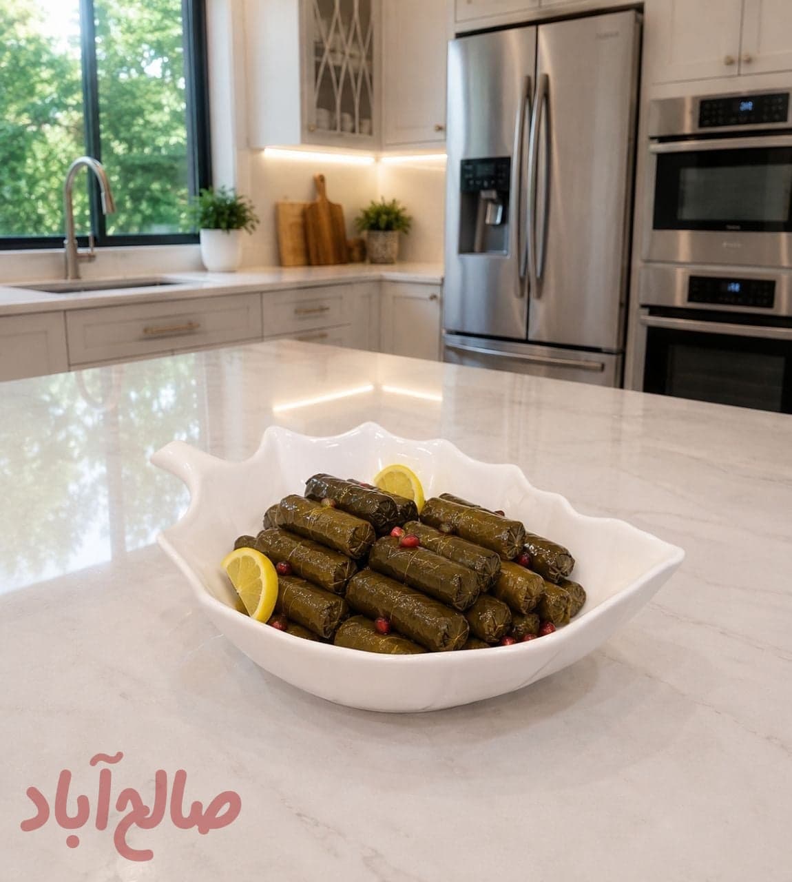 کاسه برگ سرامیکی