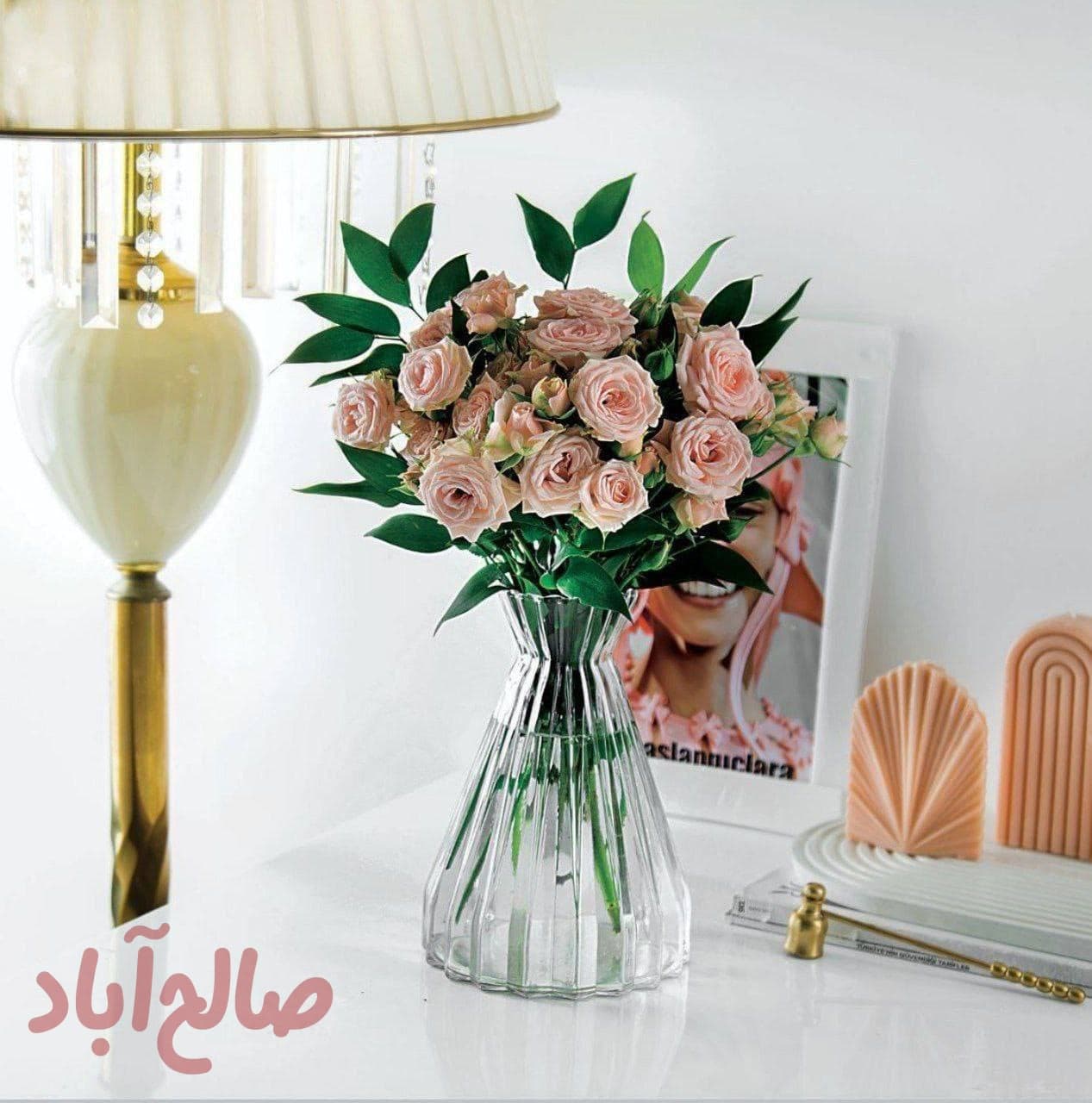 گلدان کابانا شفاف