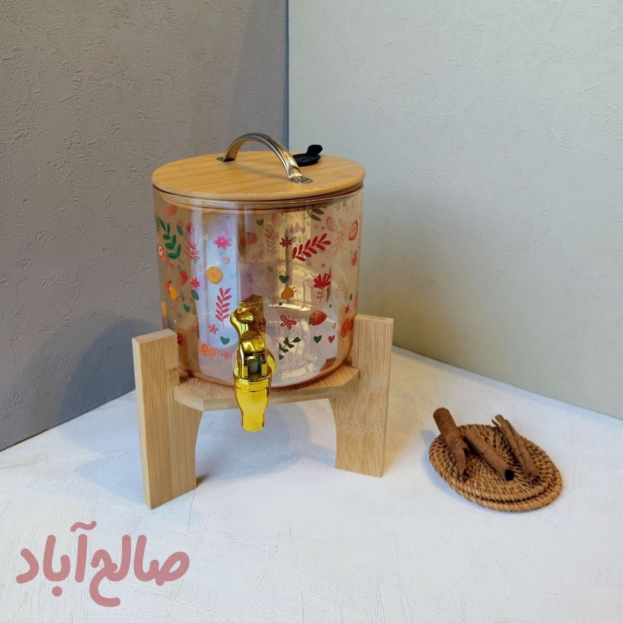 کلمن گلدار پیرکس 2.6 لیتر