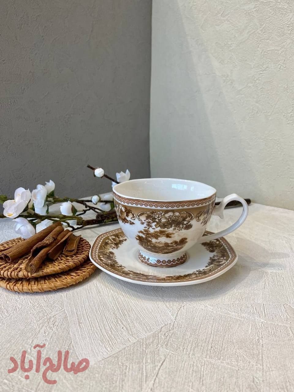 ست چای خوری گل آبی