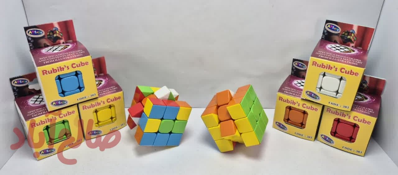 کد کالا 5010026 روبیک خودرنگ روان تک جعبه ✅️ایرانی