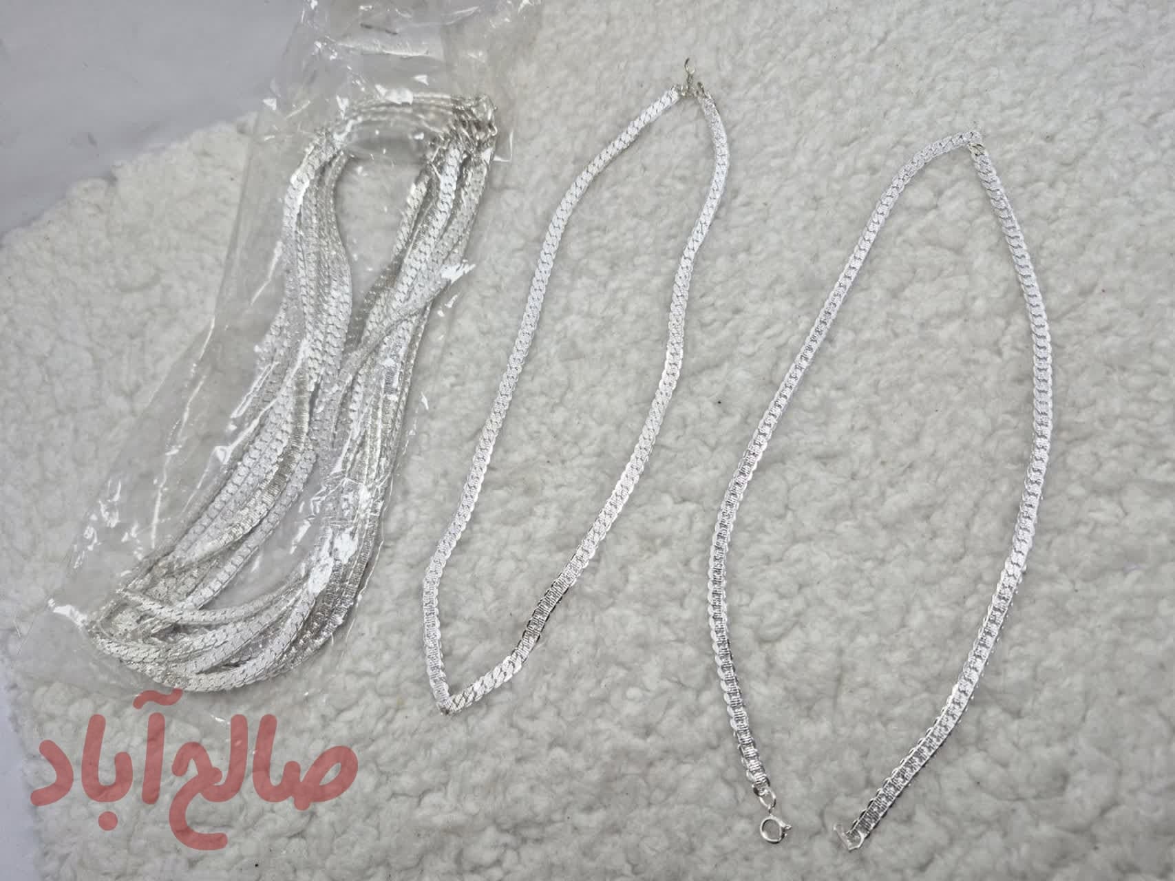 کد کالا 5050028 گردنبند دلربا نقره ای رنگ ثابت ✅️وارداتی