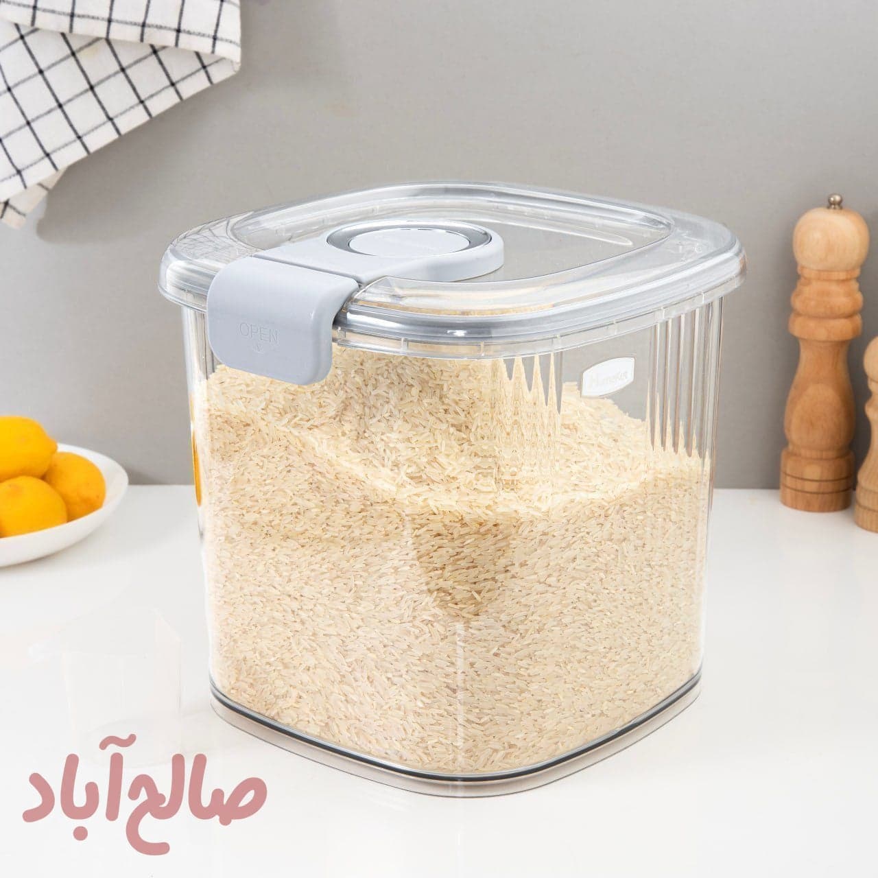 سطل برنج ۱۰ کیلویی