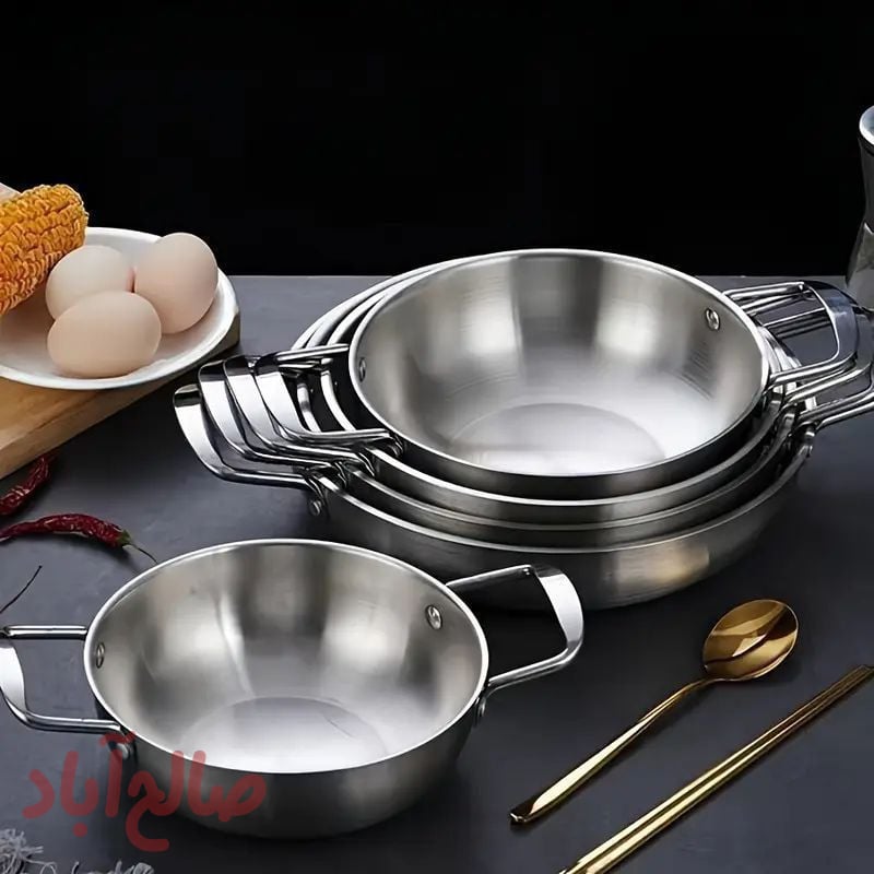 تابه سیلور مات یونیک پلاس در 6 سایز
