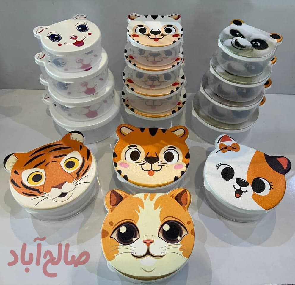 ظرف غذا ۴تکه الشن