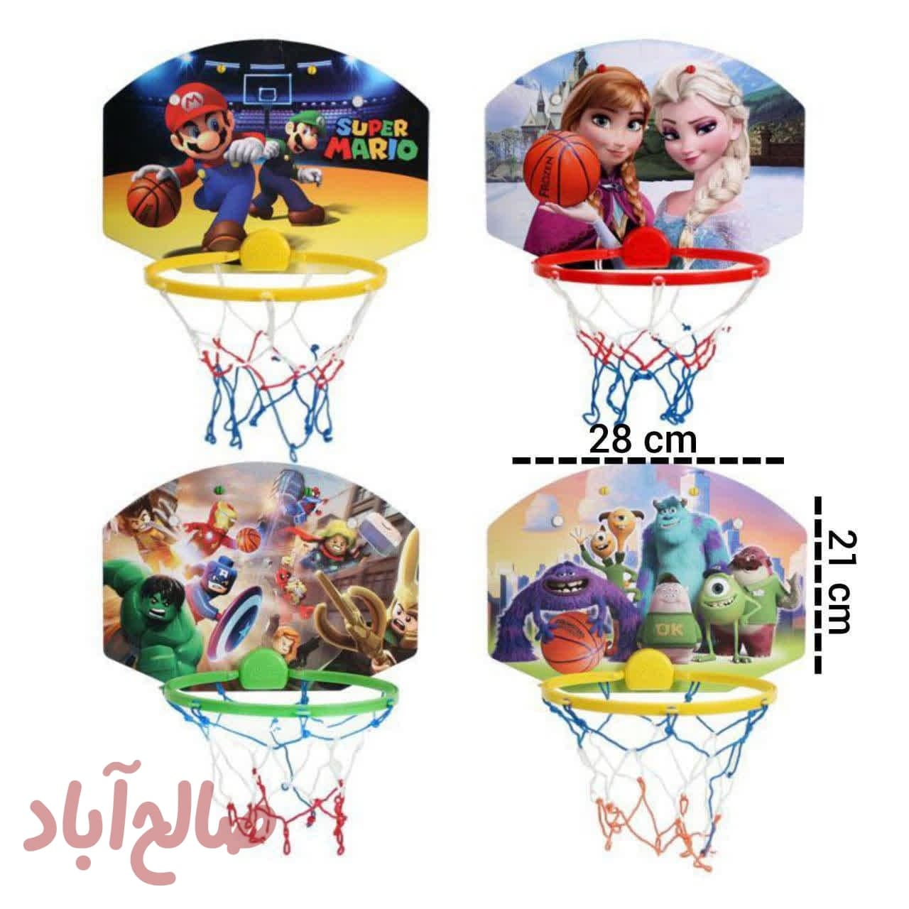 کد کالا 5010074 بسکتبال NBA کوچک ابعاد: 28 × 21