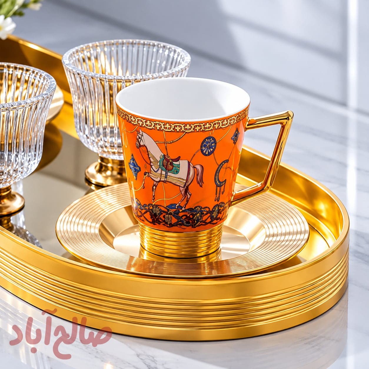 قهوه خوری هرمس ۶ نفره اصل