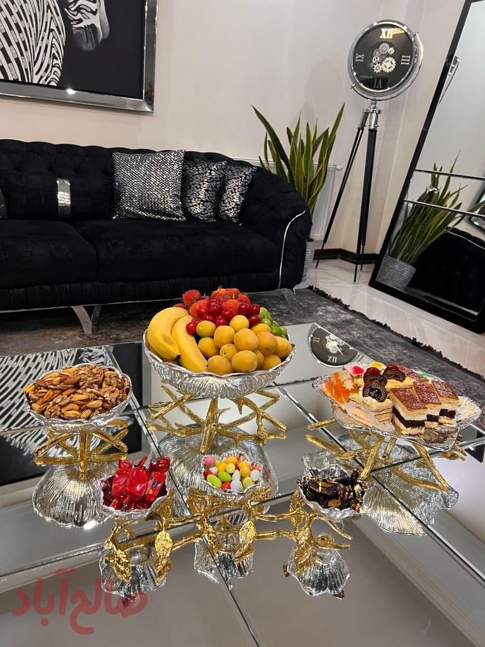 سرویس پذیرایی مدل لوتوس ۴ تیکه