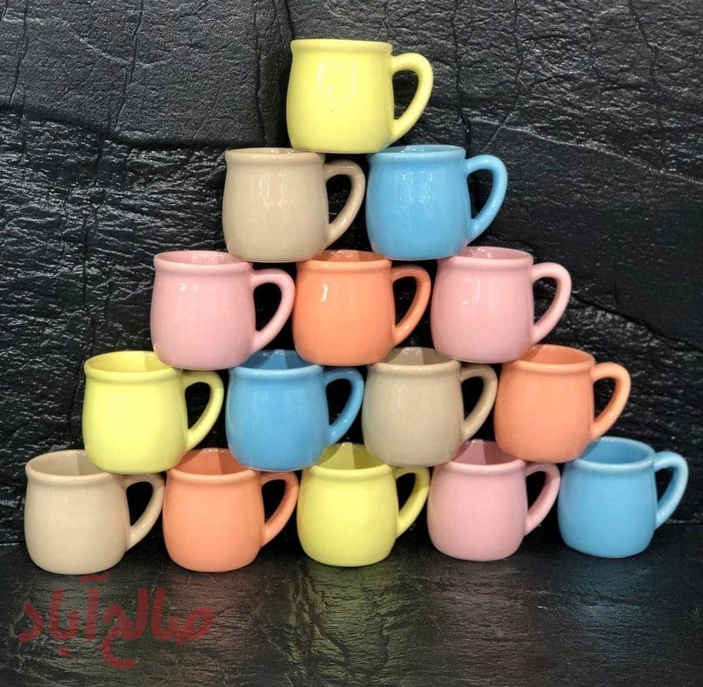 شات سرامیکی رنگی
