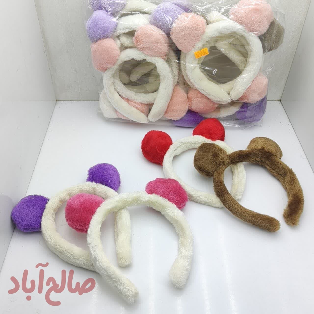 کد کالا 5070006 تل تدی خرسی گوش رنگی