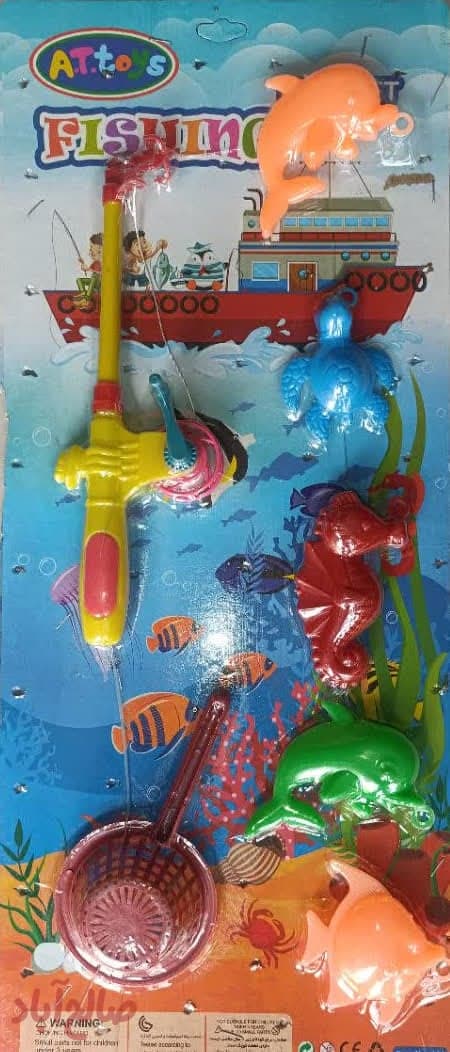 کد کالا 5010100 مجموعه ماهیگیری قلاب دار کارتی وکیوم