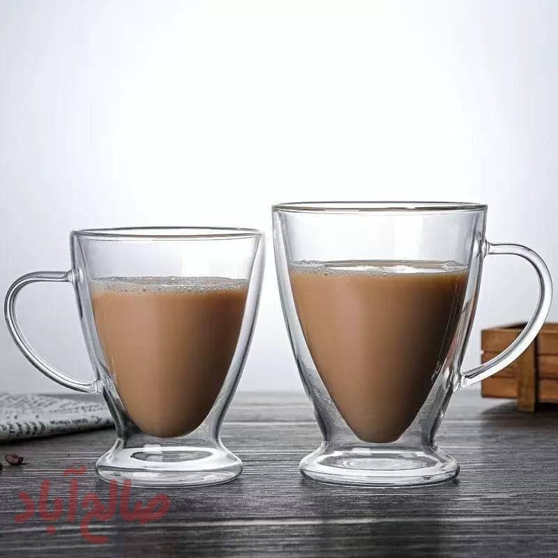 لیوان پیرکس دوجداره